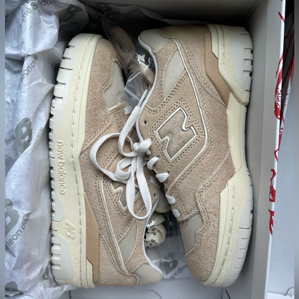 NWT Size 5 Aime Leon Dore x New Balance P550 in Taupe